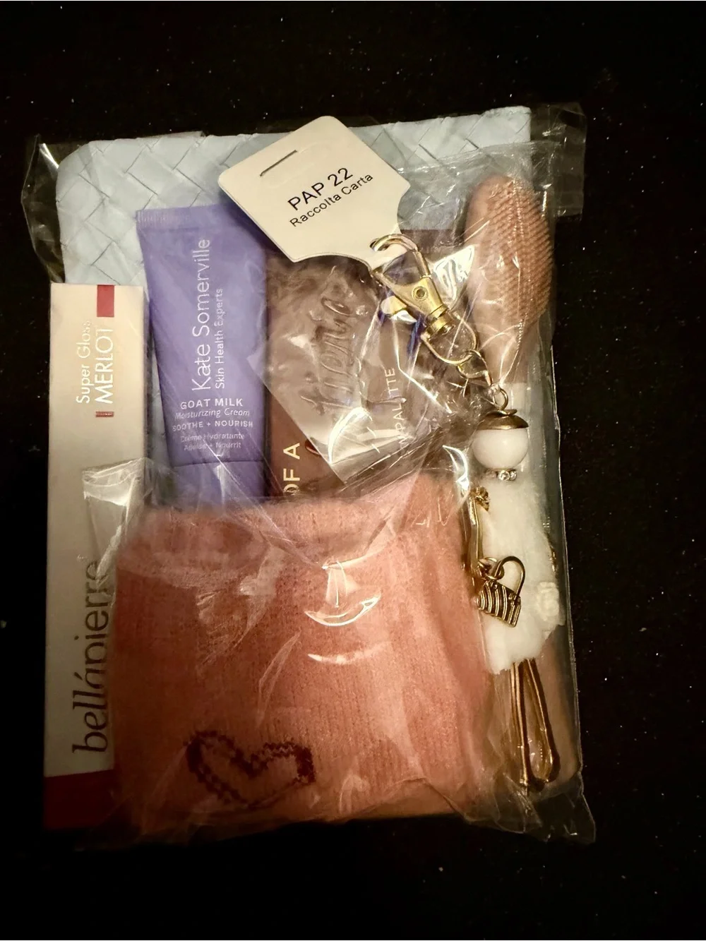 💗Adorable Bundle of Cute Pouch, Makeup, Skincare, Socks and Bag Charm💗 - NEW